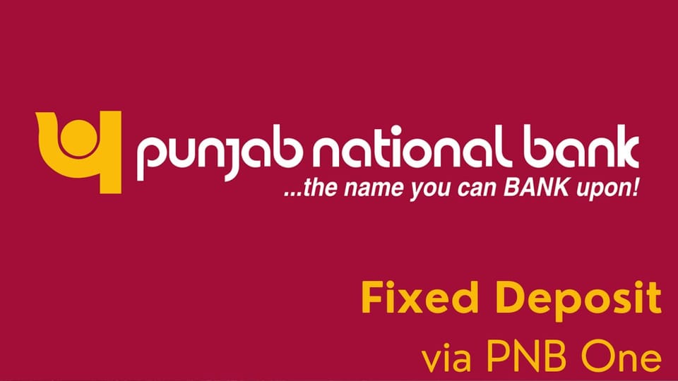 pnb fd interest rate