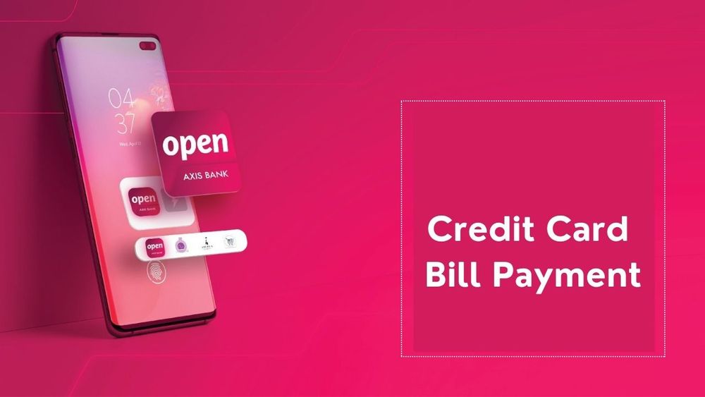 How can I pay my Axis Credit Card bill through net banking?