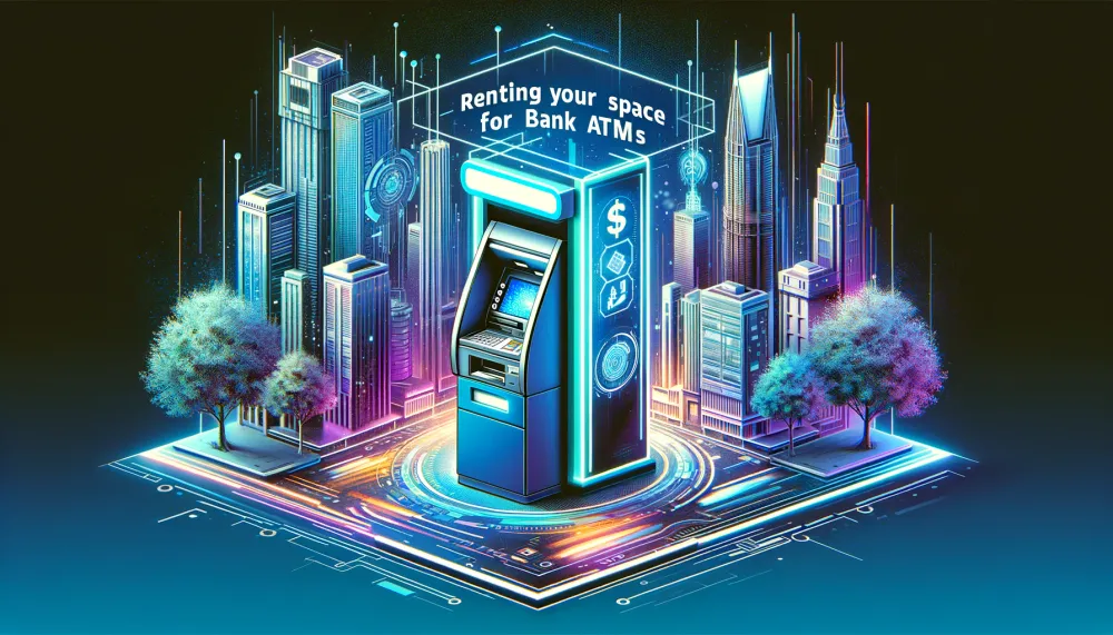 Maximizing Passive Income: Earn Lakhs Every Month by Renting Your Space for Bank ATMs.