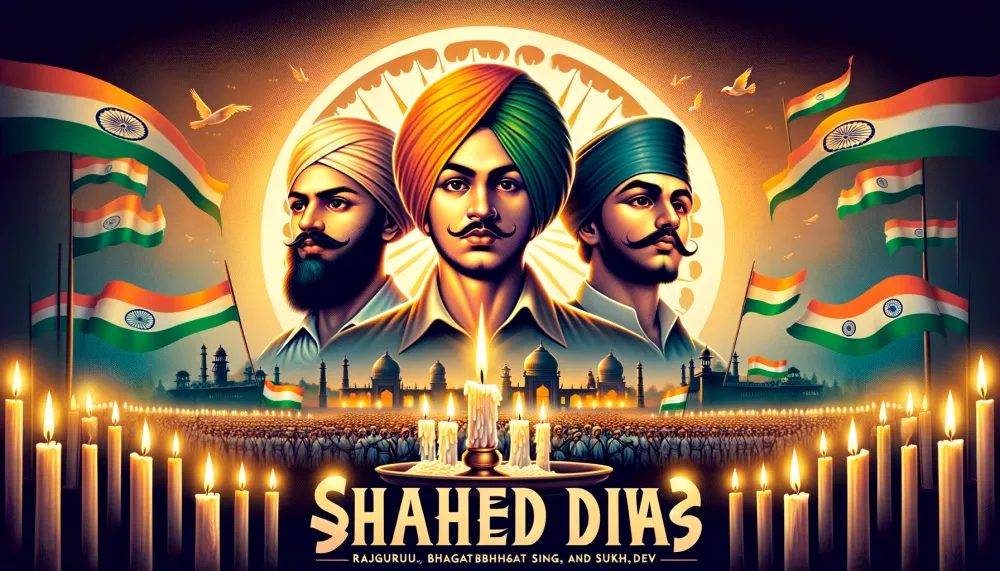 Shaheed Diwas(23 March): Honoring the Martyrs of India's Freedom Struggle