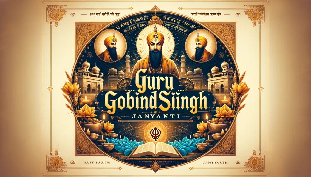 गुरु गोबिंद सिंह जयंती: वीरता और आध्यात्मिकता का प्रतीक (17 जनवरी)