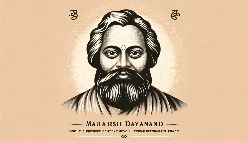 Maharshi Dayanand: A Revolutionary Reformer's Legacy